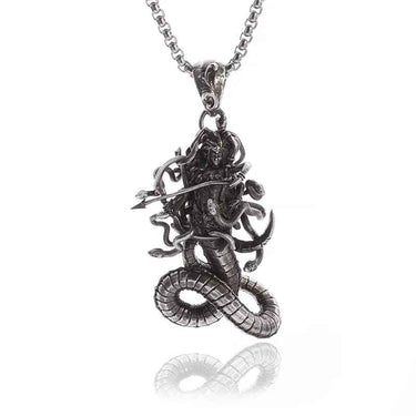 Pendentif Serpent Homme